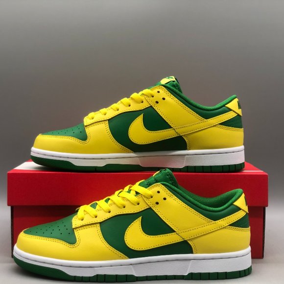 Nike Dunk Low Retro x Reverse Brazil Sneakers - Picture 4 of 6